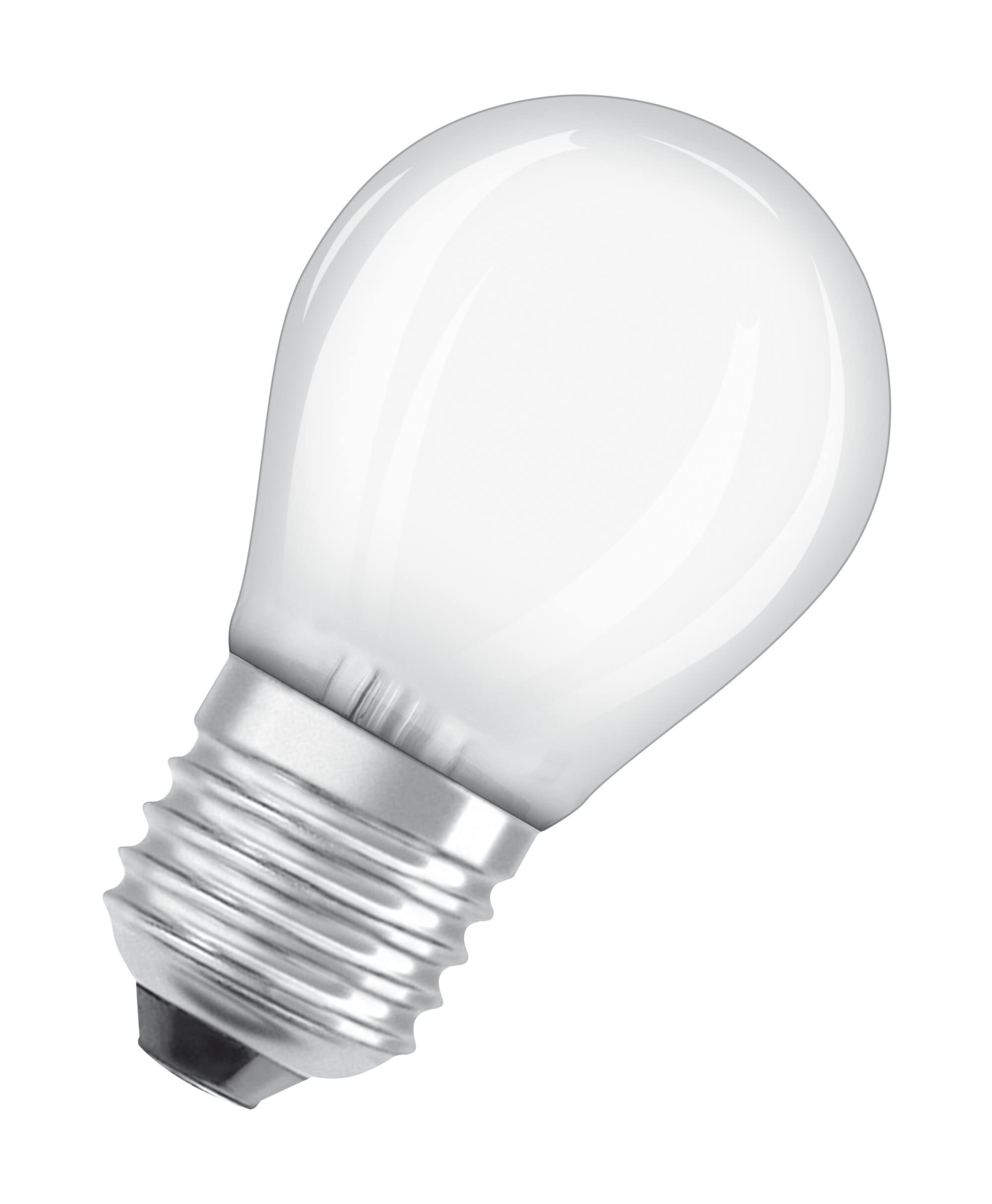 OSRAM Lámpara LED Energy Class con forma clásica de mini bola, 3,8 W / 806 | , LED Lamps, 45.00 Millimetres dia, , Paquete de 6