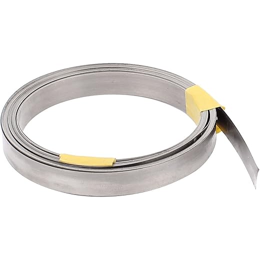 Generic 5M 164Ft 015x8mm Nichrome Flat Heater Wire for Hea