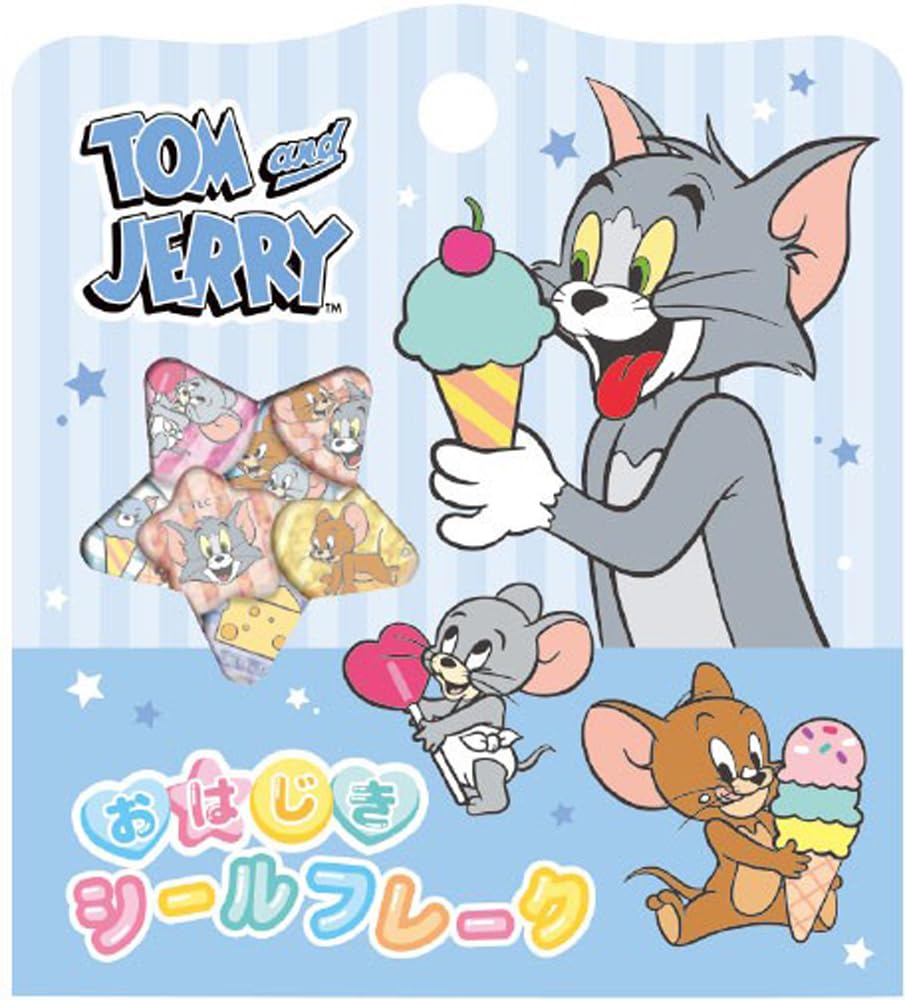クラックス おはじき シール フレーク トムとジェリー 134028