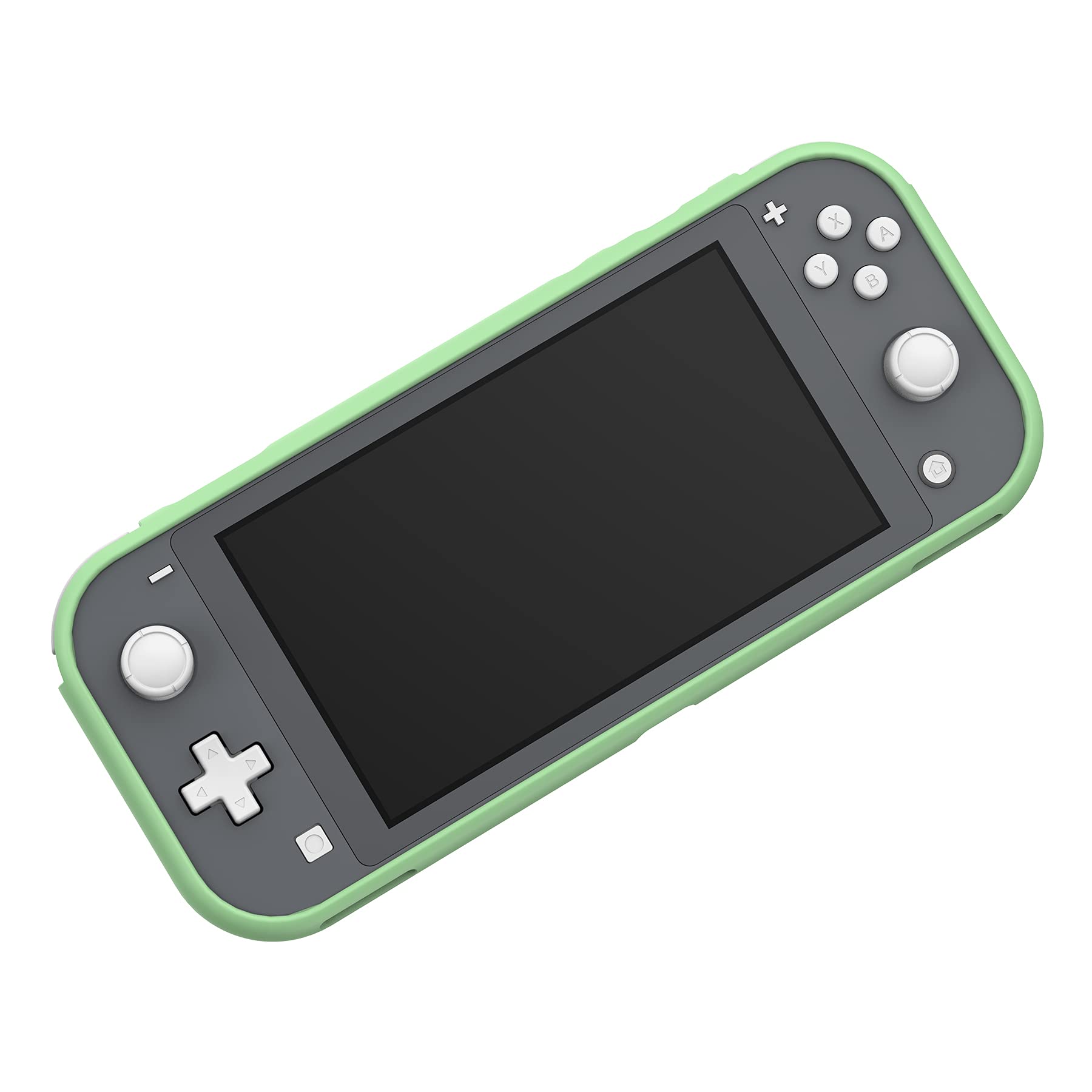 eXtremeRate PlayVital Cover per Nintendo Switch Lite,Custodia Protettiva Copertura TPU Morbido Carino per Nintendo Switch Lite Console,Coniglio e Ragazza