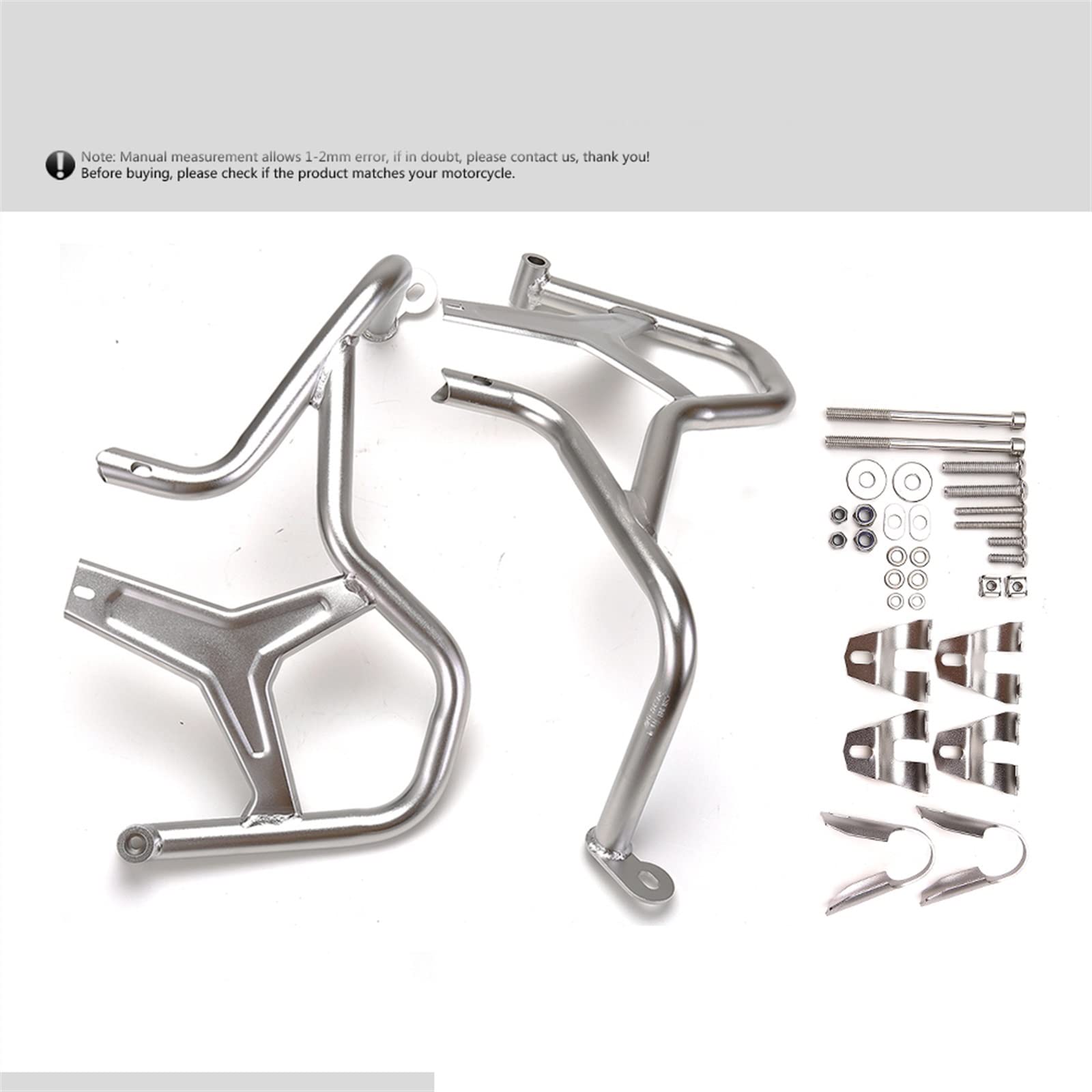Decorazione Moto Protezione del Motore Protezione del Motore del Motociclo Protezione del Motociclo Accessori per Barra di Protezione Superiore per BMW R1200GS LC Adventure 2014-2019