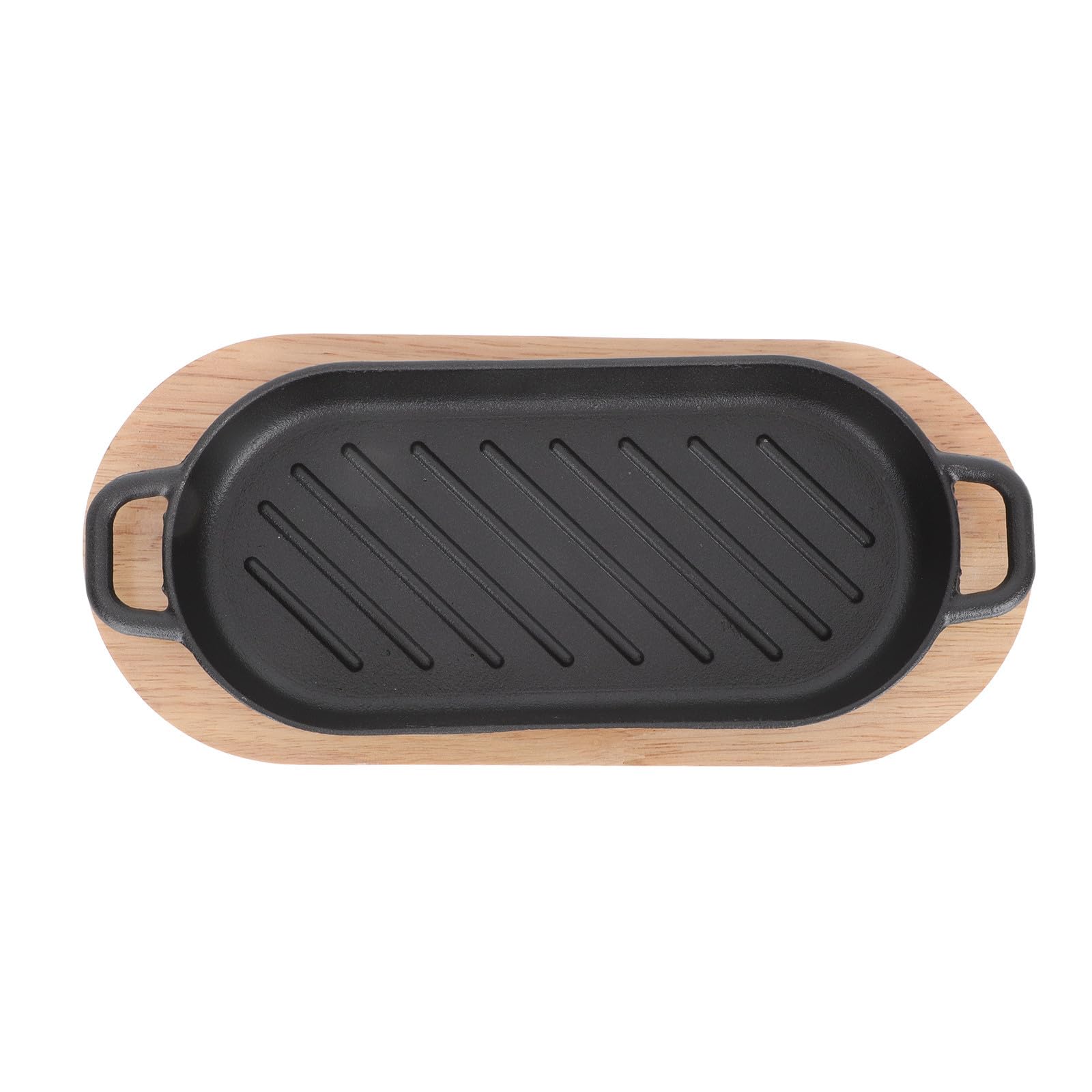 Plat à griller en fonte pour éviter les viandes bouillies grâce à une saisie parfaite