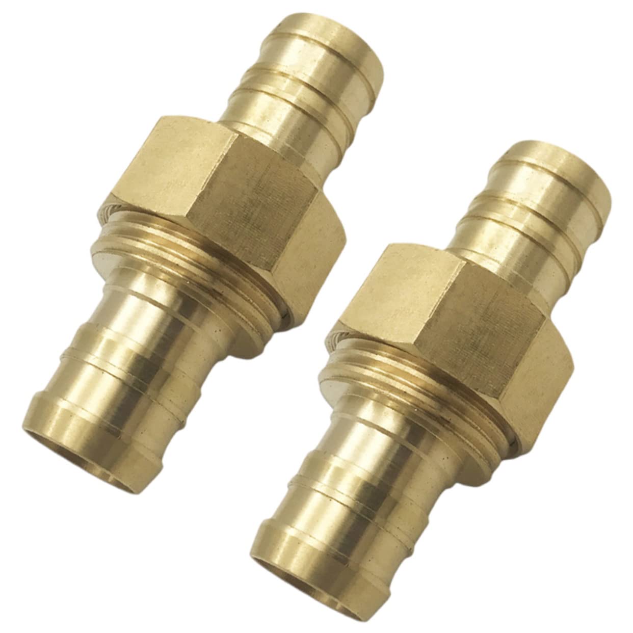 OSALADI 3 Sets Gartenschlauch-schnellverbinder 2er-Pack Messingverbinder Und Edelstahl-ringklemmen Zur Reparatur 2 Stück * 3