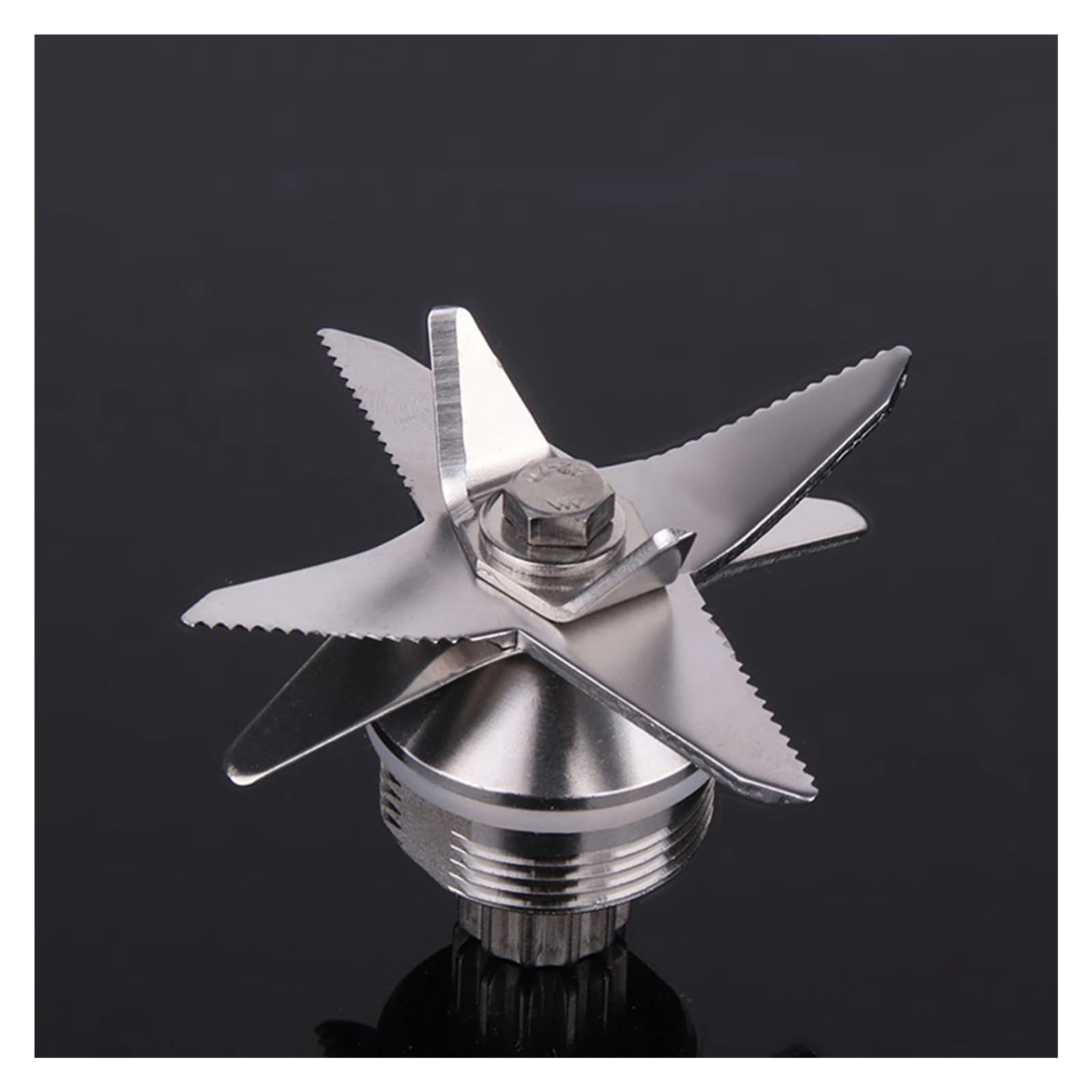 Kompatibel mit Universal 767 2L Blender Blade | Edelstahl, Stahl, Klingen, gehärtet, sechs, Mischen, Schneiden, 8, Messer, Messer