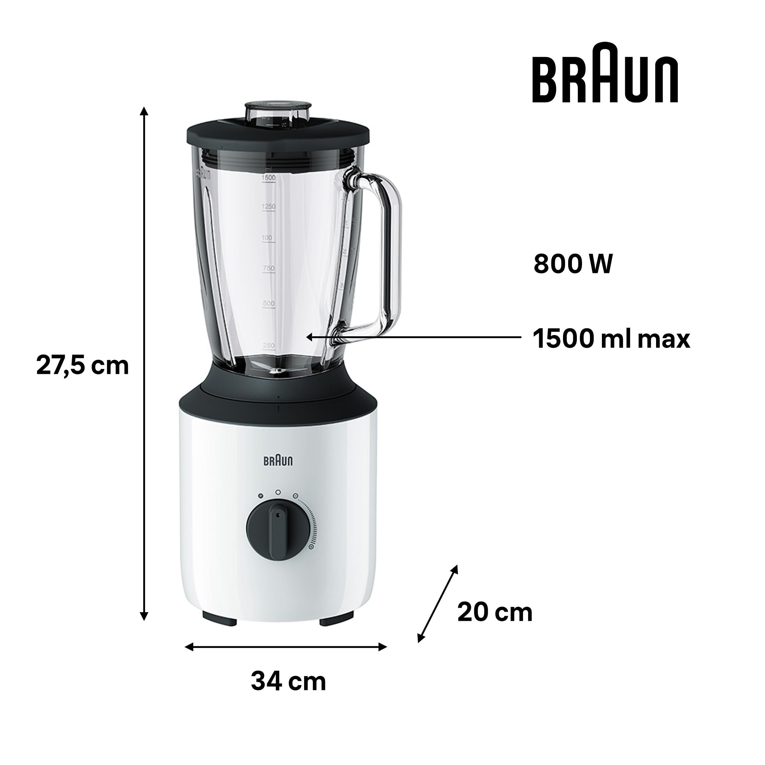 BRAUN power blend 3 ブラウン　パワーブレンド　3 ブラウン パワーブレンド 3 ブレンダー | Braun Household JP