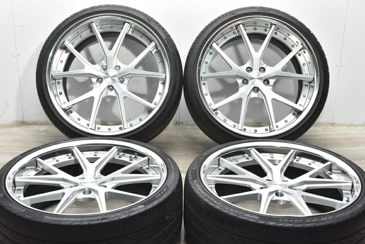 Amazon | 中古 タイヤホイール 4本セット 22インチ ハイパーフォージド 