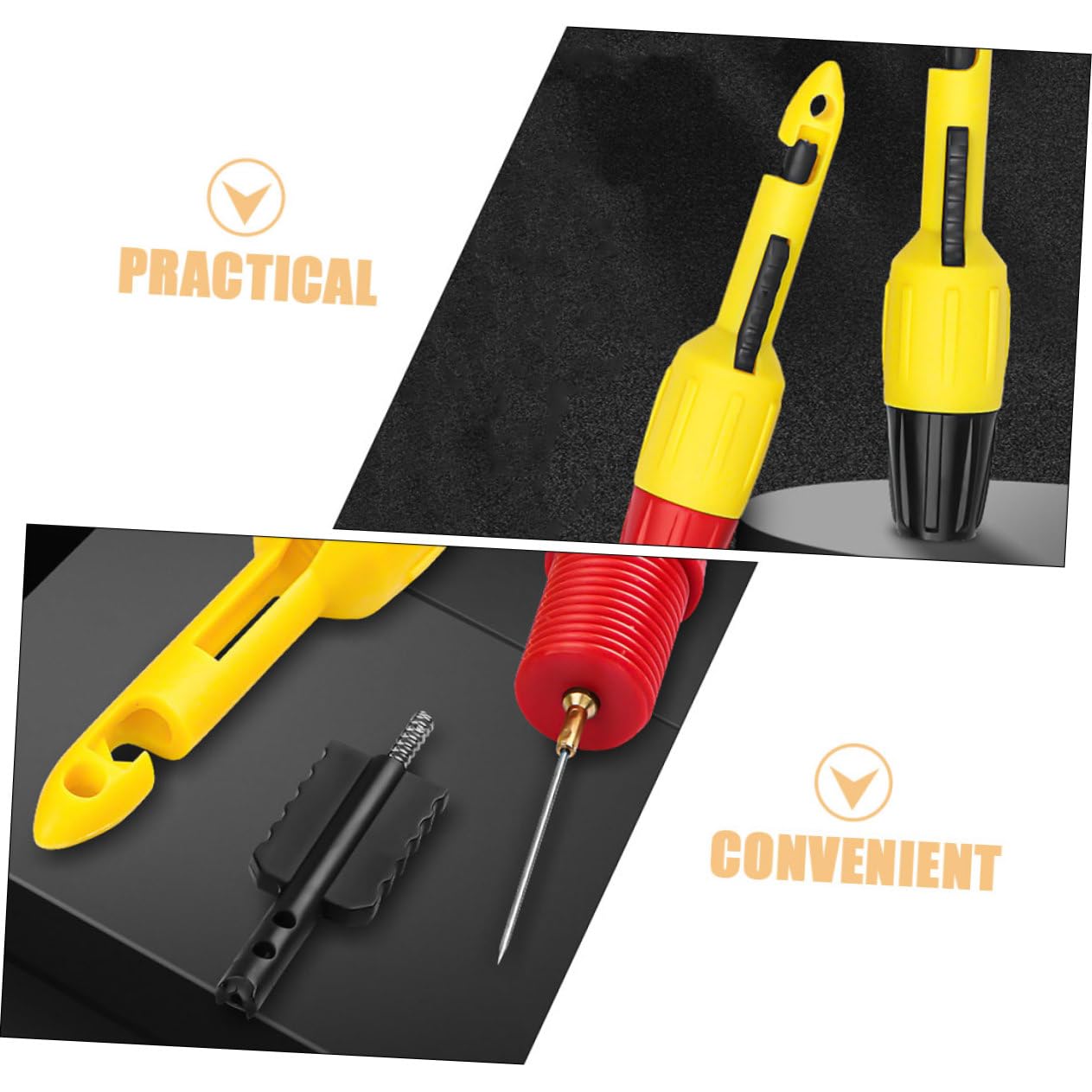 SHINEOFI 4 Set Aghi Probing Per Test Isolamento Filo Probe Per Multimetro Compatibili Per Riparazioni Elettriche E Manutenzione Automotive 4 Pezzi*4