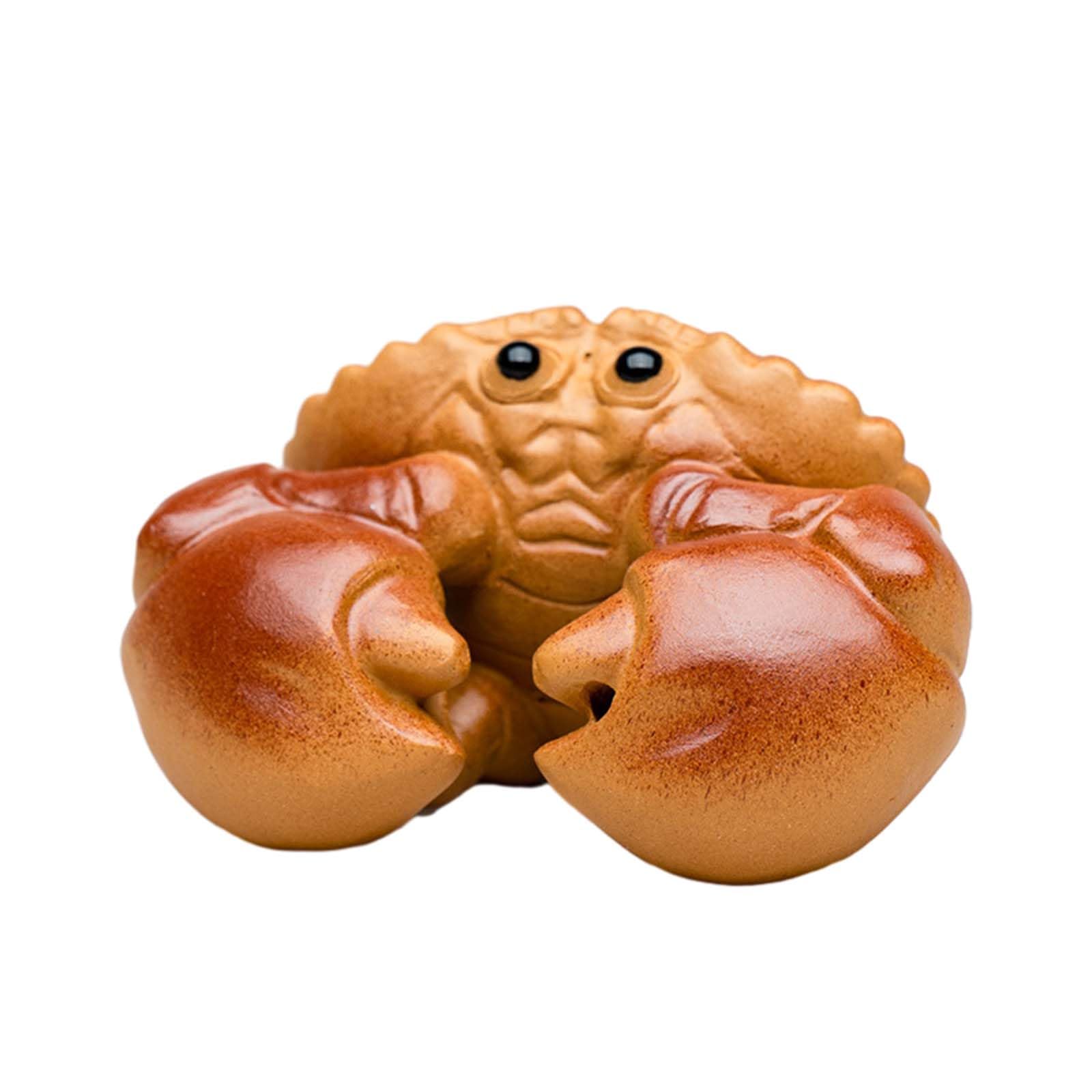 Amazon.co.jp: かわいい 蟹の置物 招財 お香立 インテリア雑貨 カニ