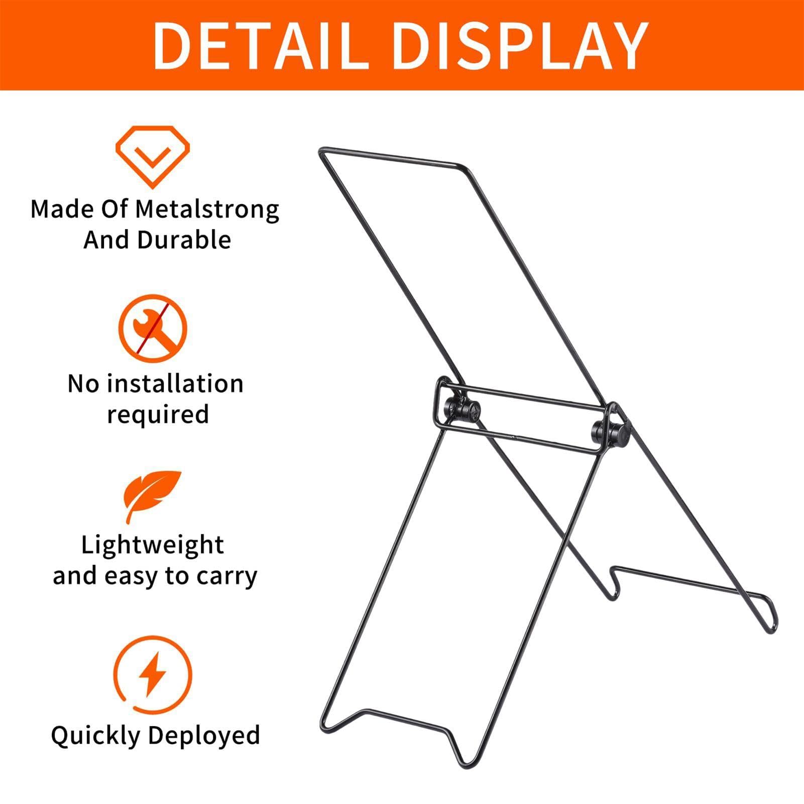 Soporte Para Panel Solar Rack Metálico De Montaje Rápido | Soporte Solar Para Suelo De 2 Piezas Fácil Instalación Jardín Balcón Patio Trasero Sendero Tejado Viaje Picnic Sin Conexión