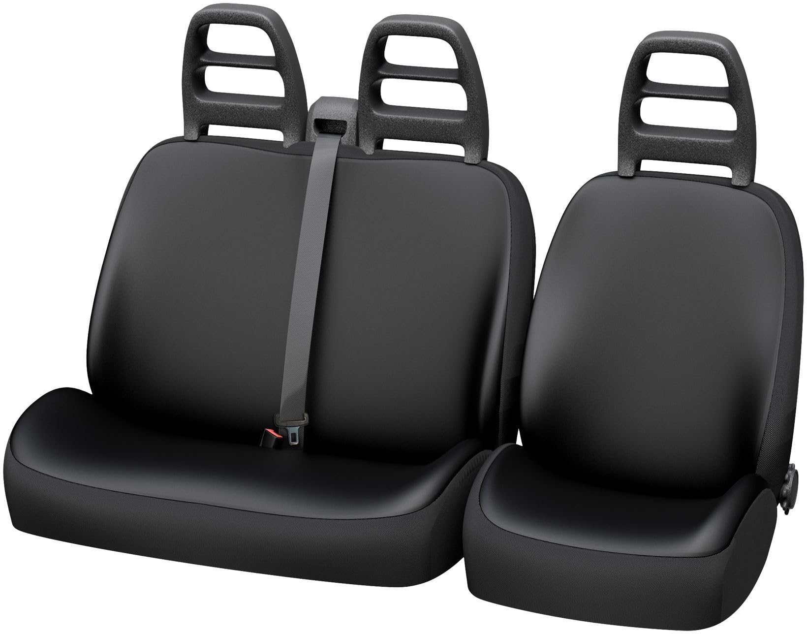 XL COVER 167006 1 Complete Set of Waterproof Special Utility Seat Covers, Black