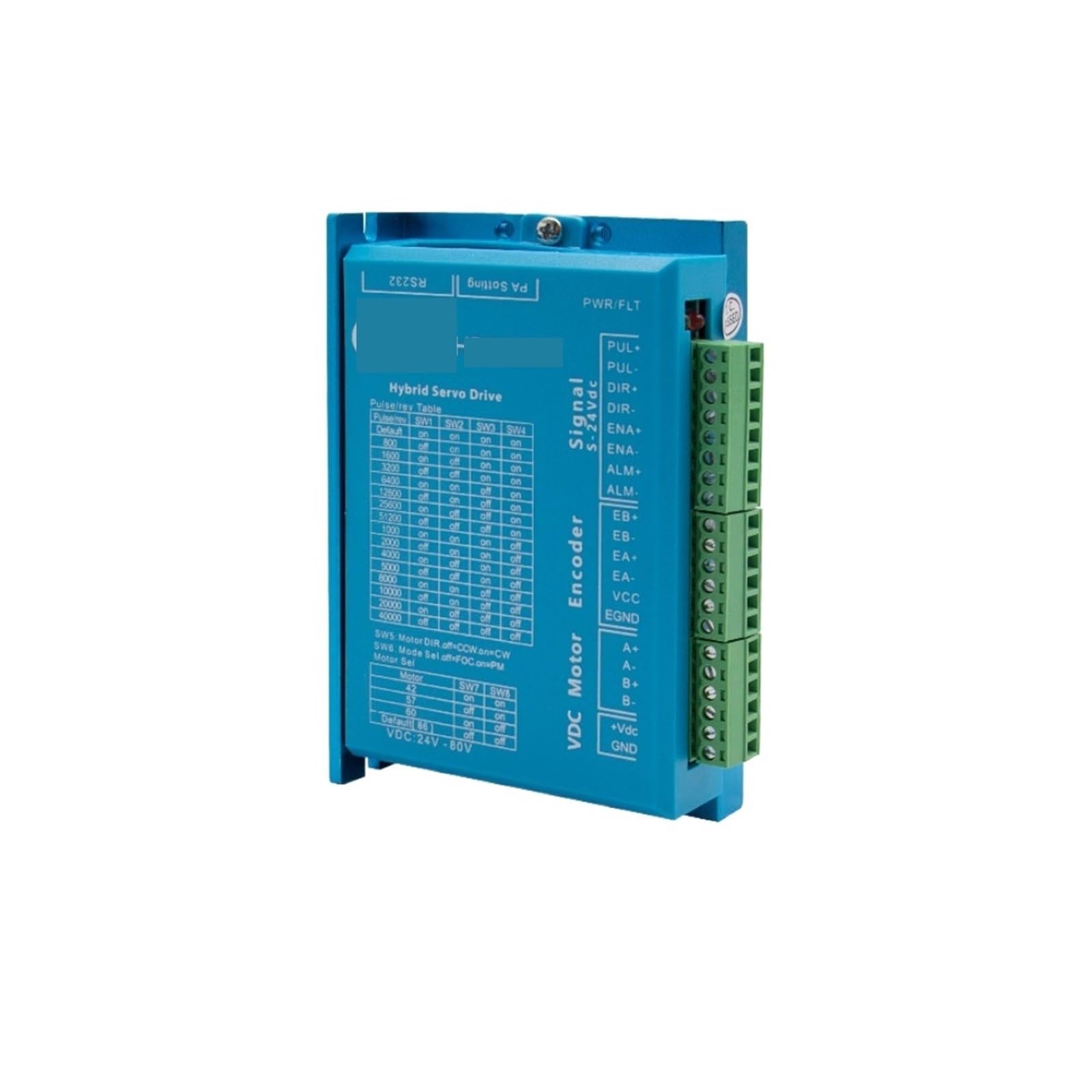 2RD58I8PM Stepper Motor Driver HBS57H / HBS57 Hybrid servo 24-80V VDC 5A