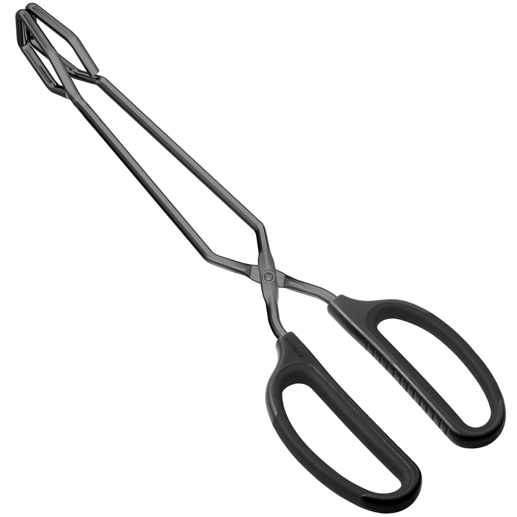 HINMAY Stainless Steel Tongs - 10 & 12 Inch Set -12