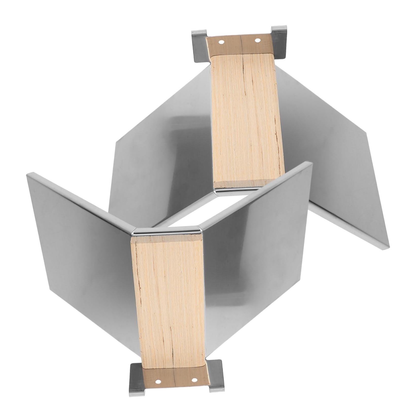 BESPORTBLE 4piezas Percha De Pájaro De Inoxidable para Periquitos y Soporte Multifuncional para Juguete De Aves para Aves De Jaula