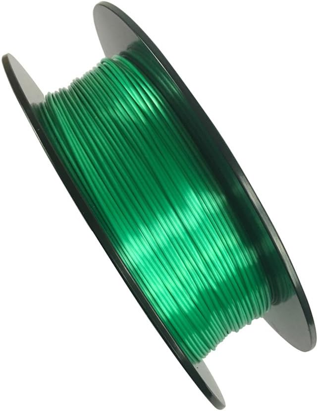 3D Printer Pilament Silky PLA 1.75 mm Jade Green 0.5 KG (500 G) Silk Feeling PLA Material