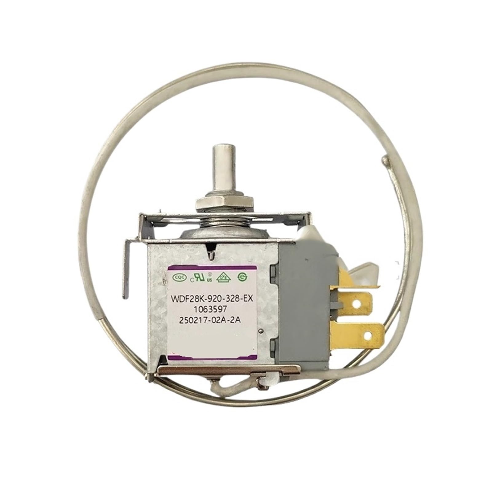 Fkymx 1Pcs Refrigerator Thermostat，Compatible For Tcl，Compatible For Homa，Wdf28k-920-328-Ex 3-Pin Temperature Control Switch
