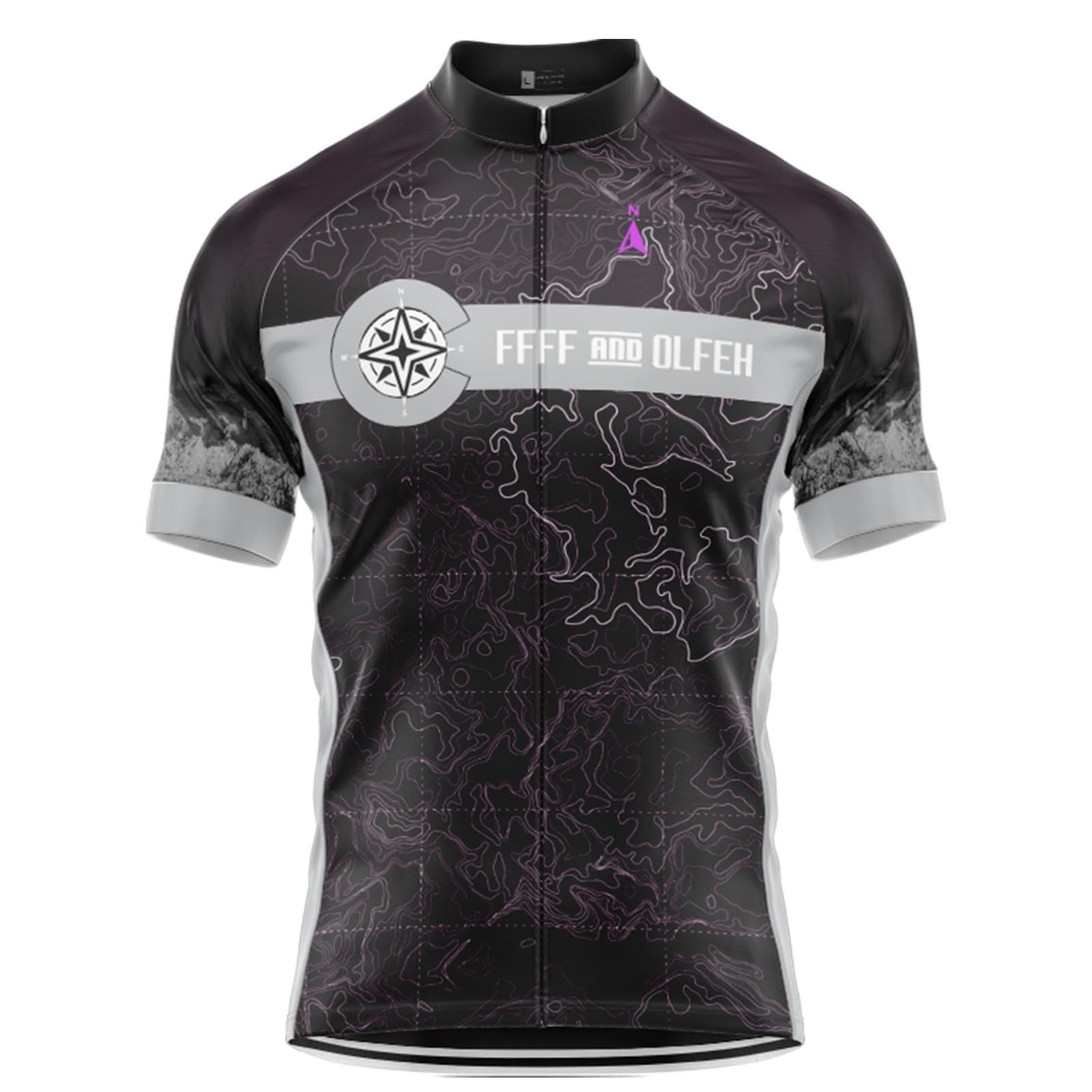 Maillot Cyclisme Homme, Manche Courte Tenue Maillot T-Shirt Cycliste Respirant Séchage Rapid Vélo, Maillot VTT, Maillot Velo Homme Cycliste