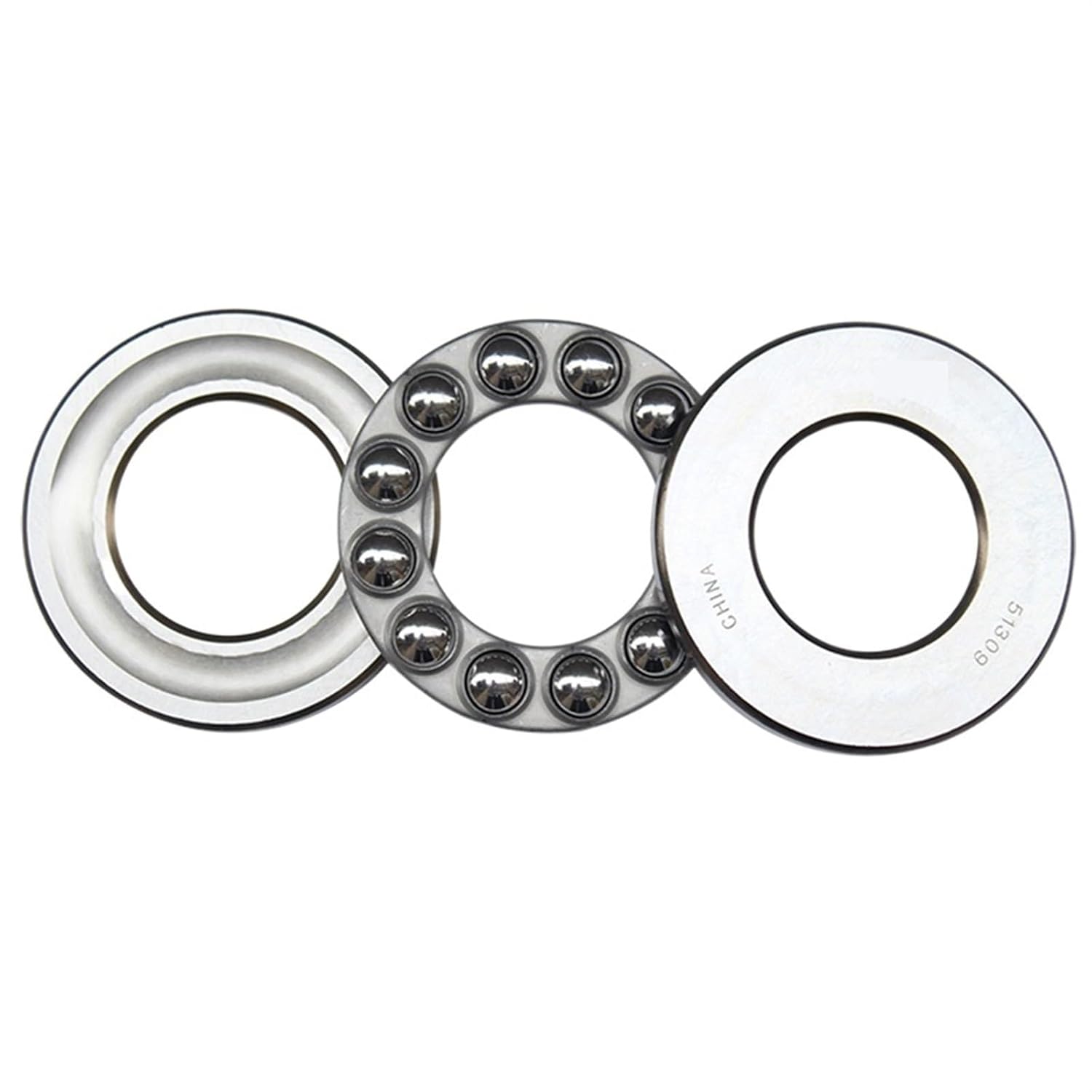 51116 Thrust Ball Plane Bearing Pressure 8116 Inner Diameter 80 Outer 105 Thickness 19mm 1Pcs