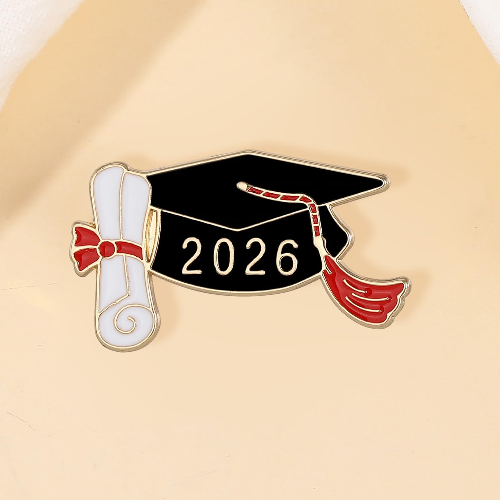 Broche de graduación, insignias de solapa de, pines de graduación 2026 | para profesor, escuela, estudiante, escuela secundaria, universidad, cuello, chal, suéter, bufanda, abrigo, chaqueta