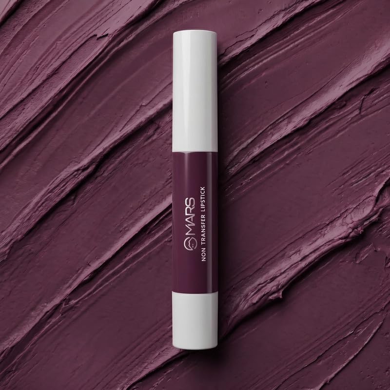 Image of MARS Matte Super Stay Lipstick | Up to 12 Hours Long Lasting | Smudge Proof and Waterproof Lipstick for Women (2.6 gm) (08-THUNDER) (Pack of 2)