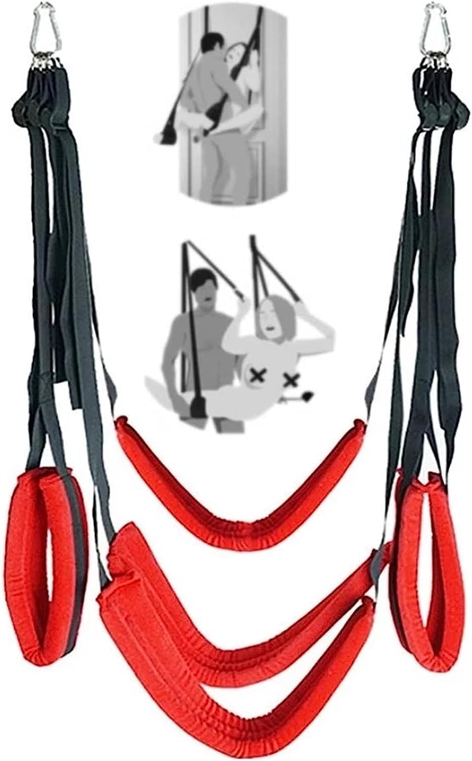 B-Ð-Š-M 360 ° soffitto rotazione altalena Šêx Swing sulla porta interna a tre piani Bóndàgé sospensione wsy24120541