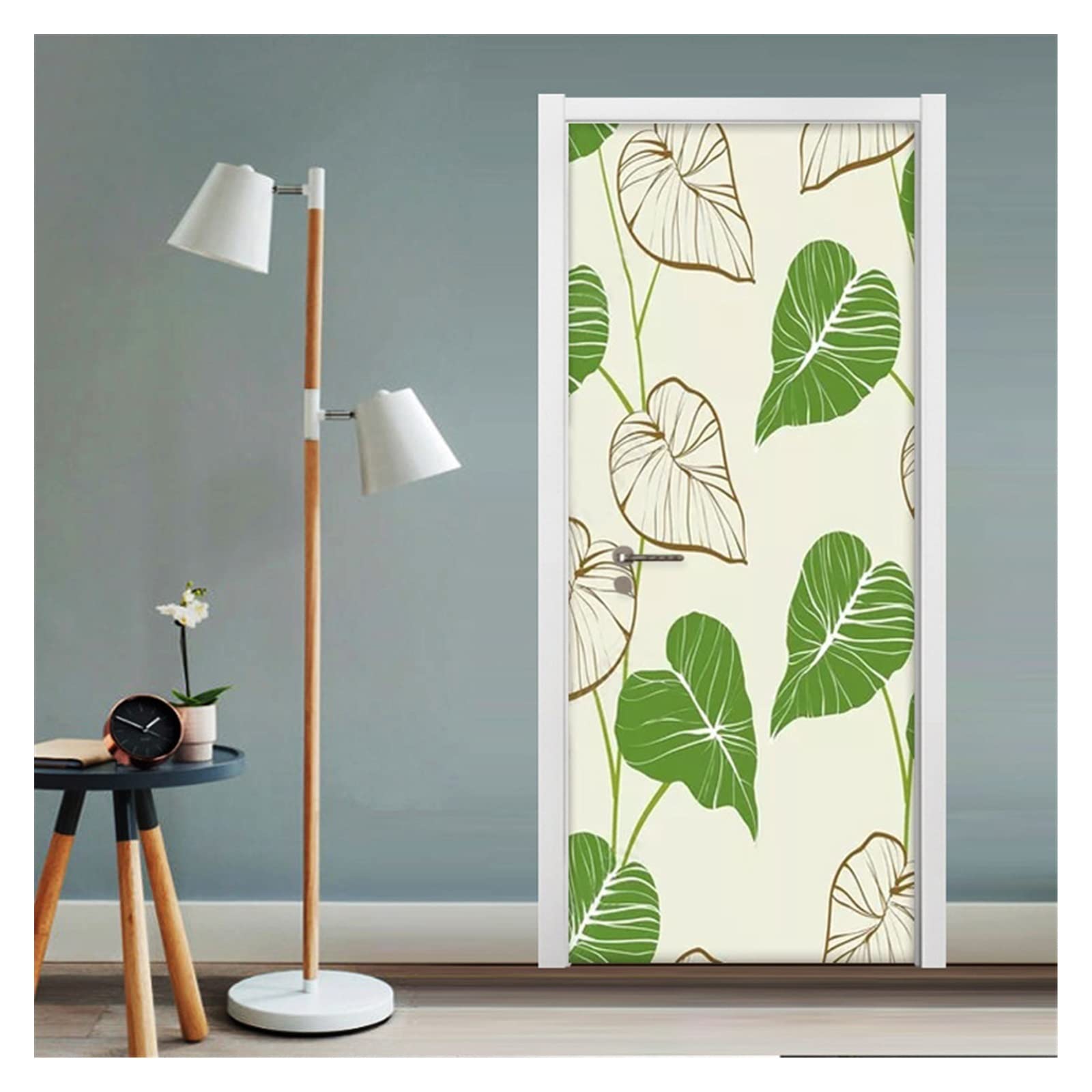 Affiche décor à la maison sticker 3D porte 95x215cm géométrique