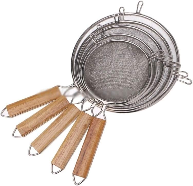 IEASEls Food Strainers Fryer Kitchen Basket Kitchen Colander Strainer Clean