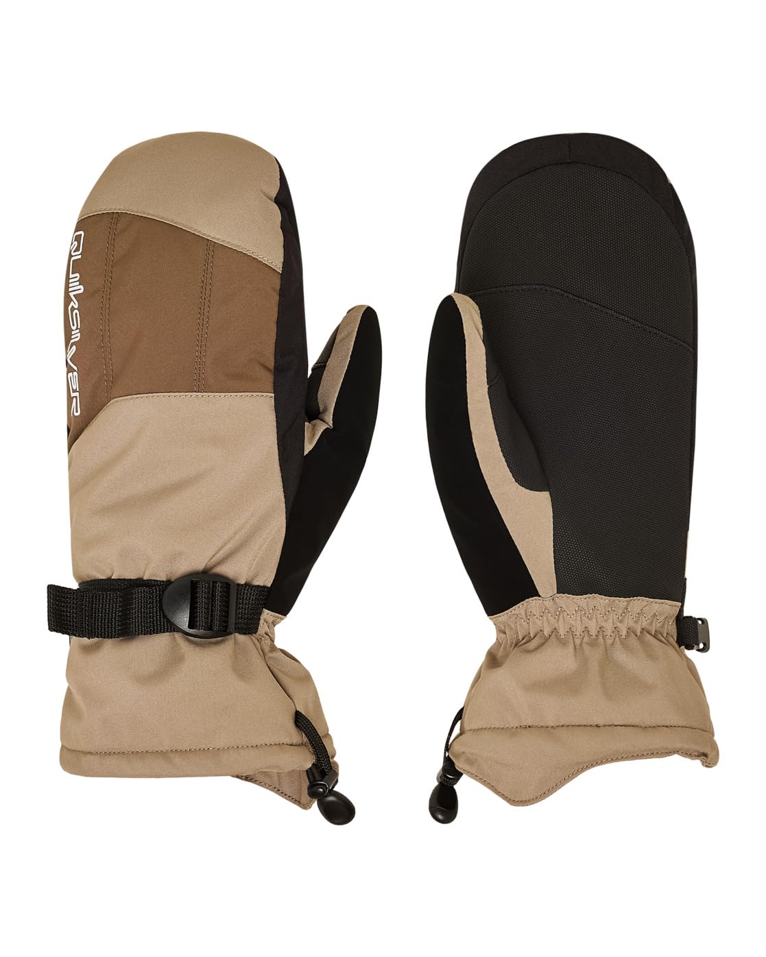 Quiksilver Snow Mittens MISSION MITT Men's Beige L