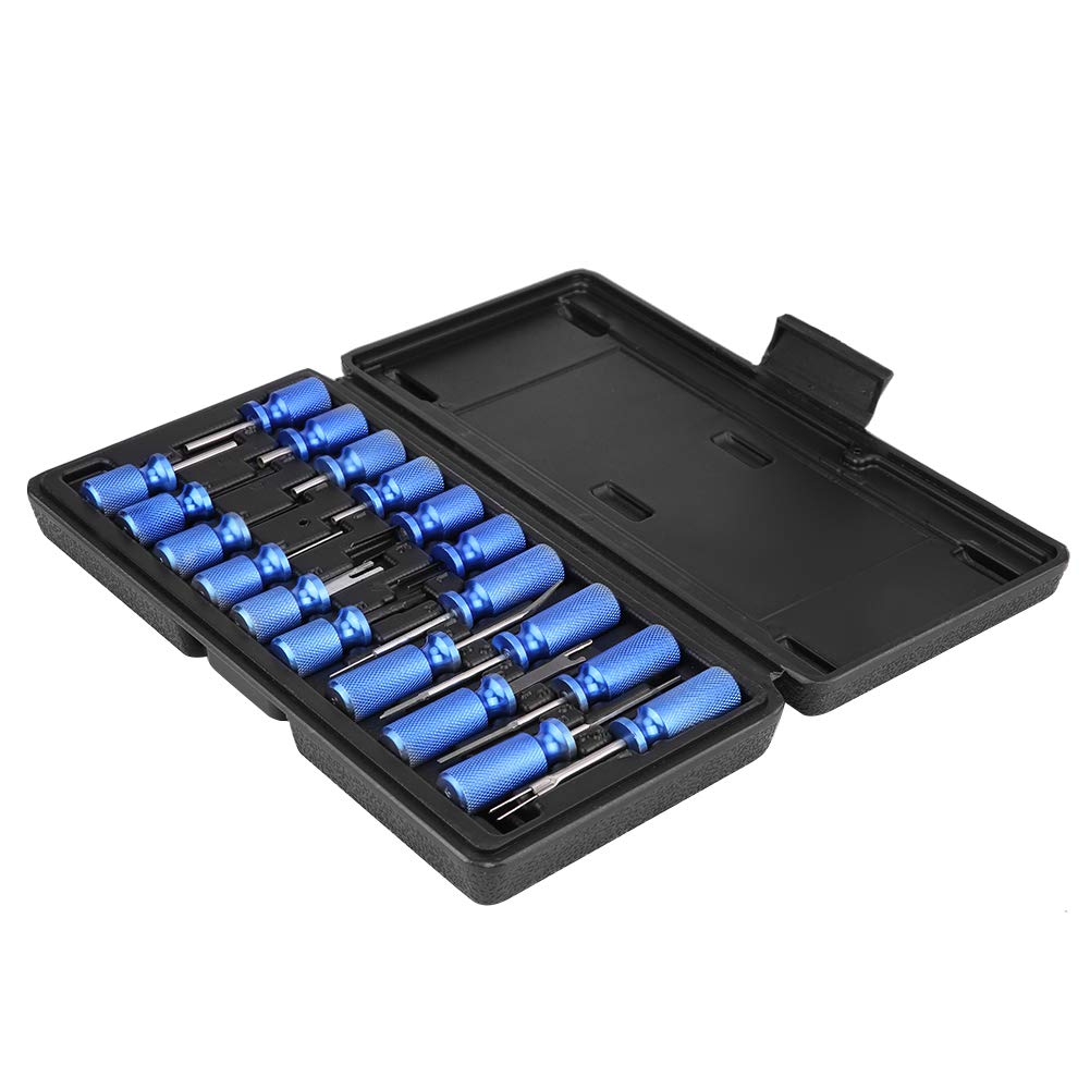 Kit de Extracción de Terminales de Conector Eléctrico con Cromado Apto para, y Más