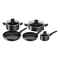 Lagostina Cucina Facile Set di Pentole Antiaderenti, 8 pz