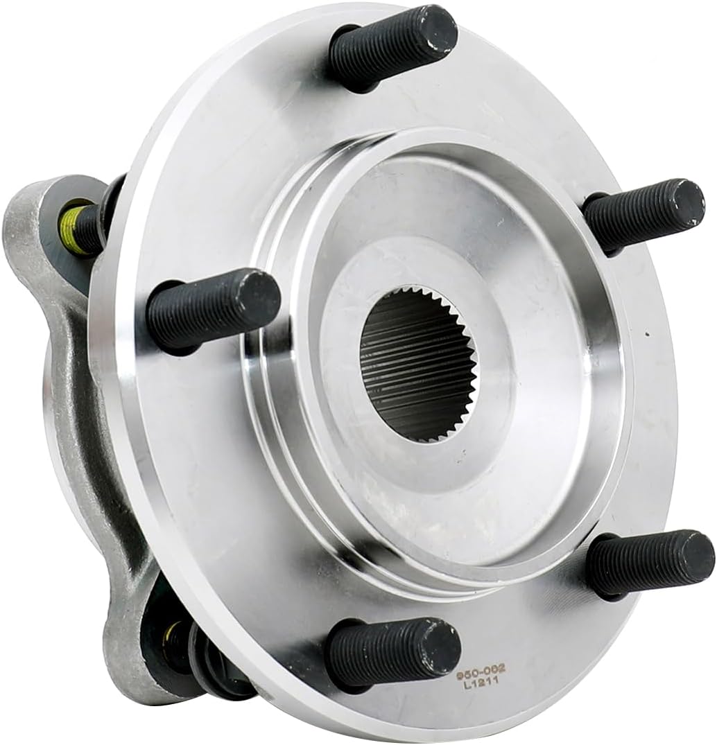 FKG 950-002 515202 Front Wheel Bearing Hub Assembly fit for 2008-2021 Toyota Sequoia (4WD ONLY), 2007-2021 Toyota Tundra (4WD ONLY)