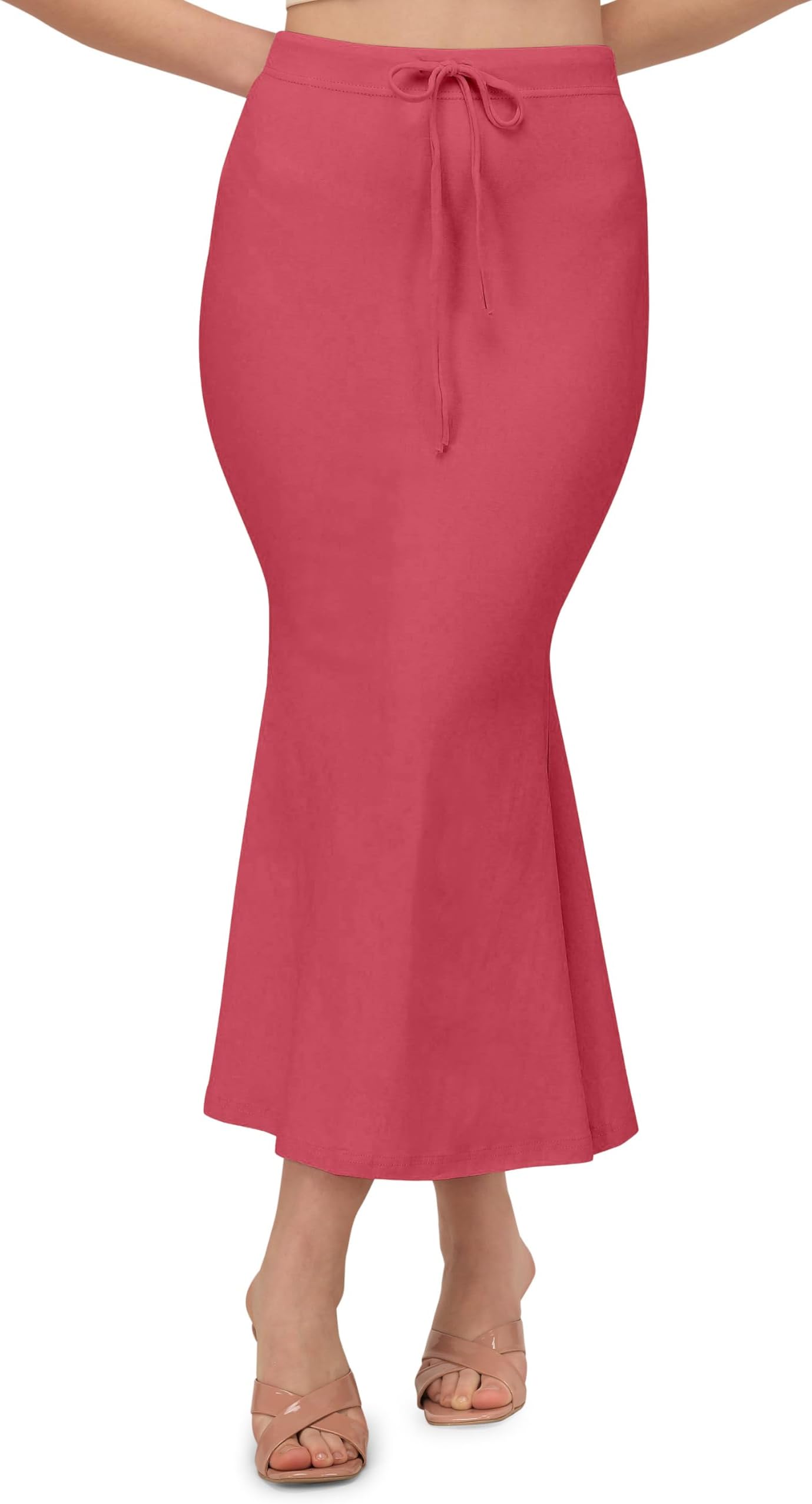 MehrangStretchable Saree Shapewear Petticoat for Women, Cotton Blended,Petticoat,Skirts for Women,Shape Wear Dress for Saree