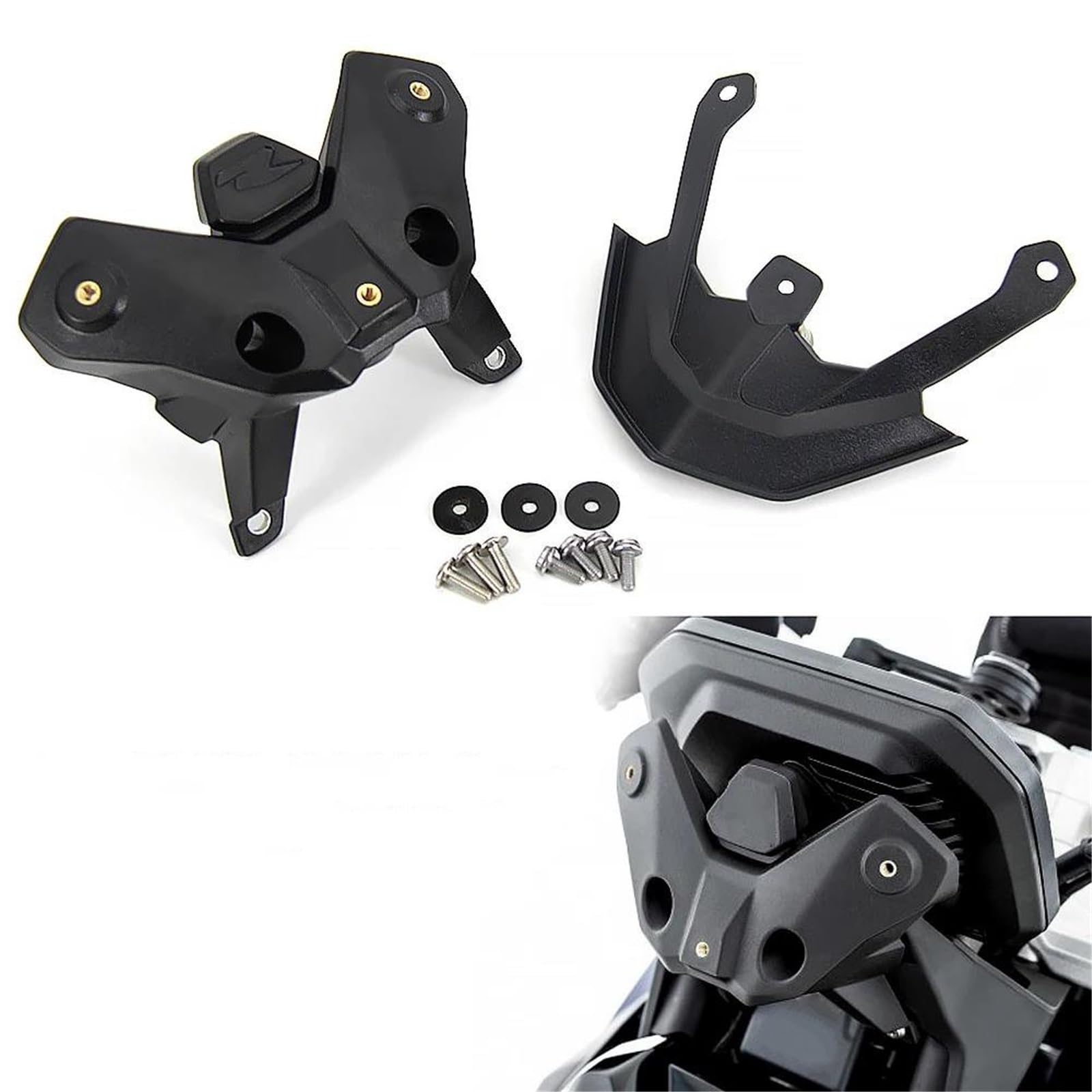 Parabrezza Per Moto, Deflettori Antivento Per BMW F900R F 900R F900 R 2020-2025, Parabrezza Anteriore, Spoiler Cupolino Parabrezza(Insieme trasparente)