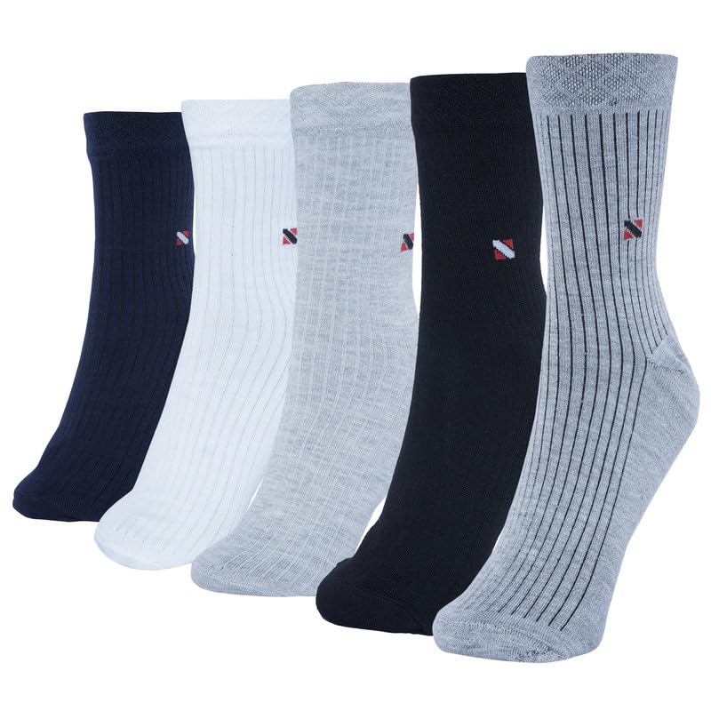 Sock-It Men's Cotton Ankle Length Socks | RIB Pattern for Enhanced Grip & Superior Air Circulation | Comfortable, Durable, Breathable Socks Men's