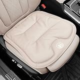 【Cuscino per auto comodo e di sostegno】Cuscino per sedile auto progettato pensando al tuo comfort e al tuo sostegno, offre l'imbottitura rigida ma confortevole di cui hai più bisogno. Cuscino per seduta in schiuma memory ad alta densità per distribuire uniformemente il peso corporeo e ridurre la pressione sulla colonna vertebrale, non si appiattisce.