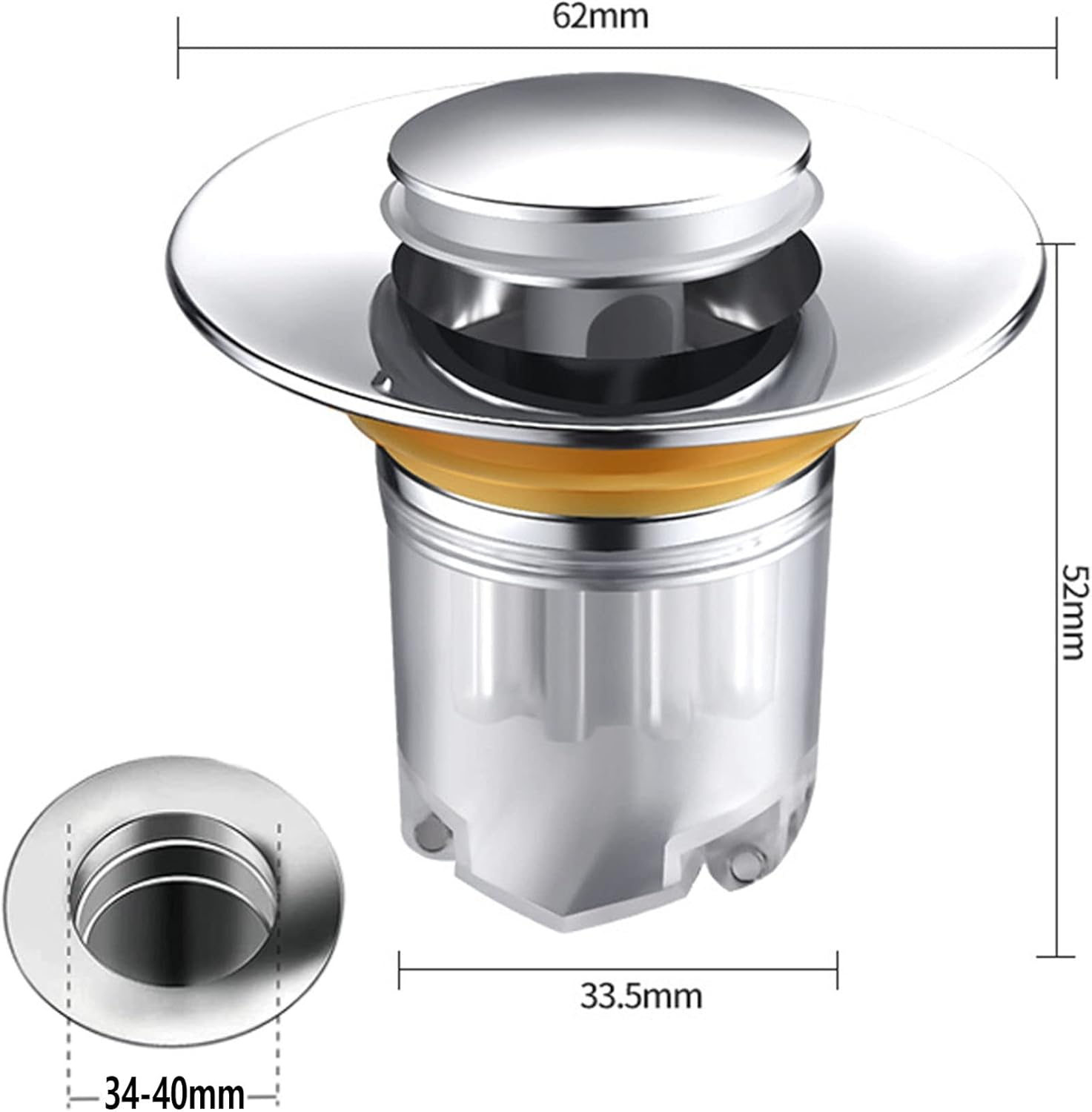 Are Bathroom Sink Plugs A Standard Size at Edward Jordan blog