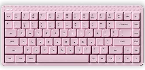 Miniatura 12 de nuphy Node75 Teclado Mecánico Inalámbrico, Teclado Personalizado de 75% Intercambiable en Caliente de Bajo Perfil, Teclados de 84 Teclas para