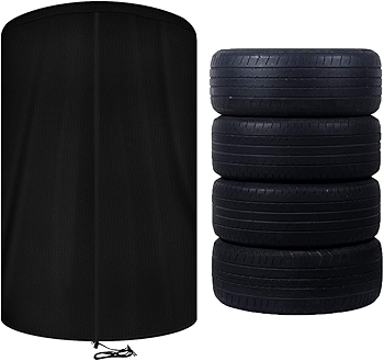 通用备用轮胎储存袋 适配直径30英寸轮胎 防水防尘大号轮胎罩