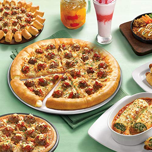 image for Deedro Pizza Baking Pan Pizza Tray 12 inch Stainless Steel Pizza Pan R