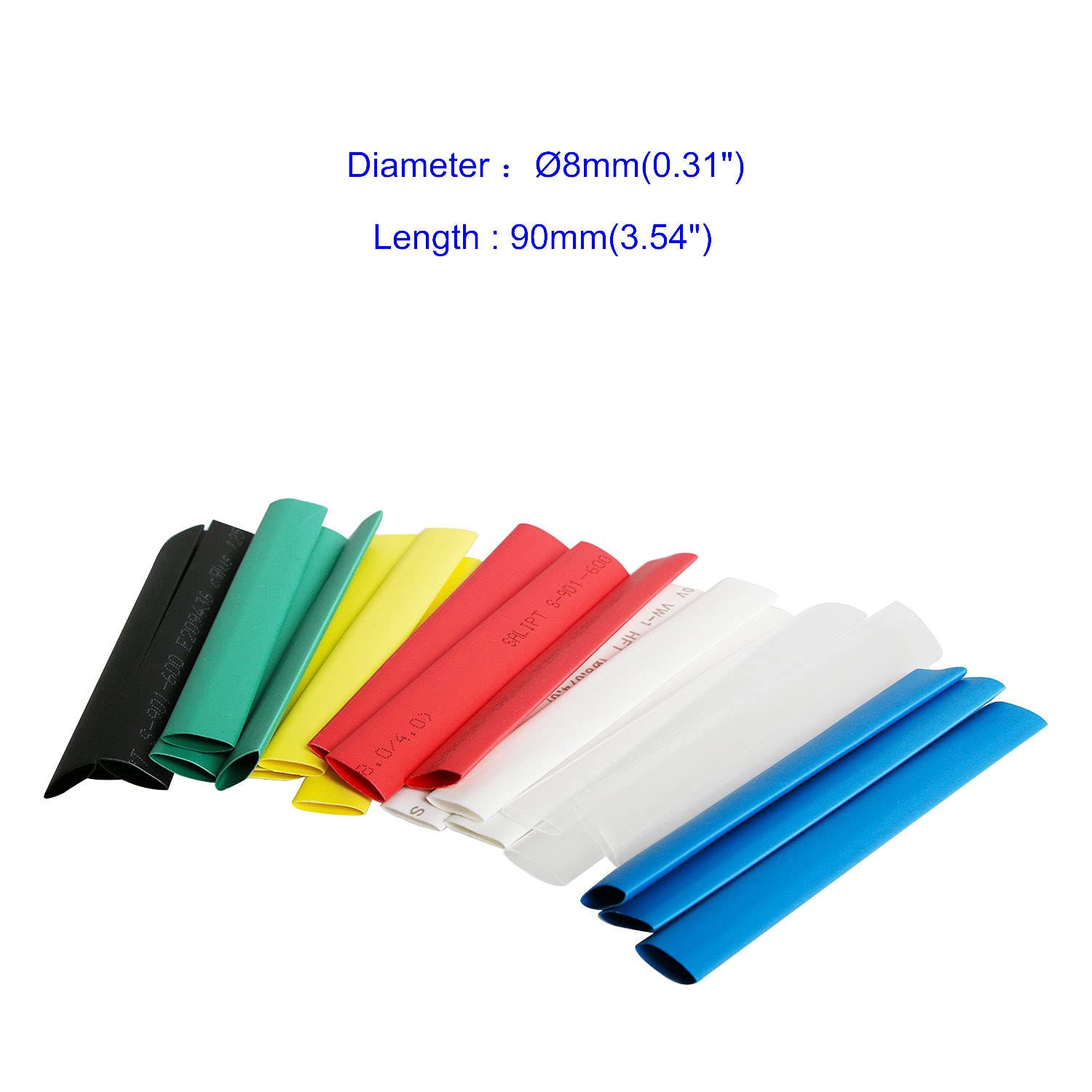 Heat Shrink Tubing Kit, Heat Shrink Tubes Wire Wrap - Image 2
