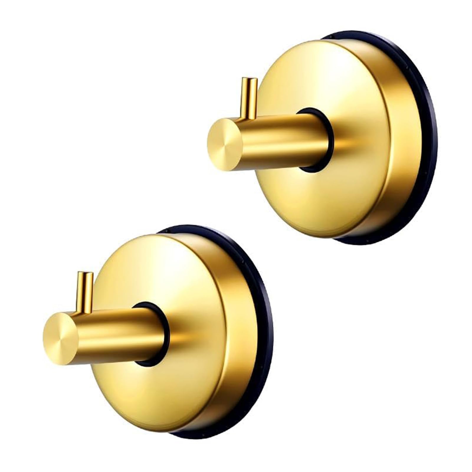 carotoe Suction Cup Hooks for Home Decoration Stainless Steel Hangers Seasonal Decoration Cabinet Organizers Vacuum Hooks