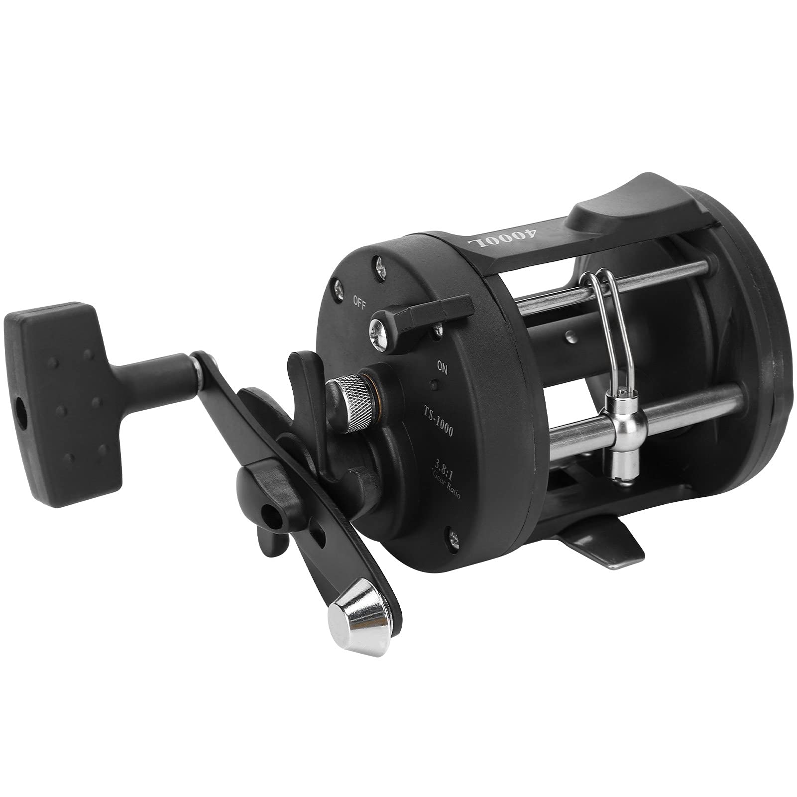 Cryfokt Mulinello da Pesca Durevole 1BB con Disposizione Automatica della