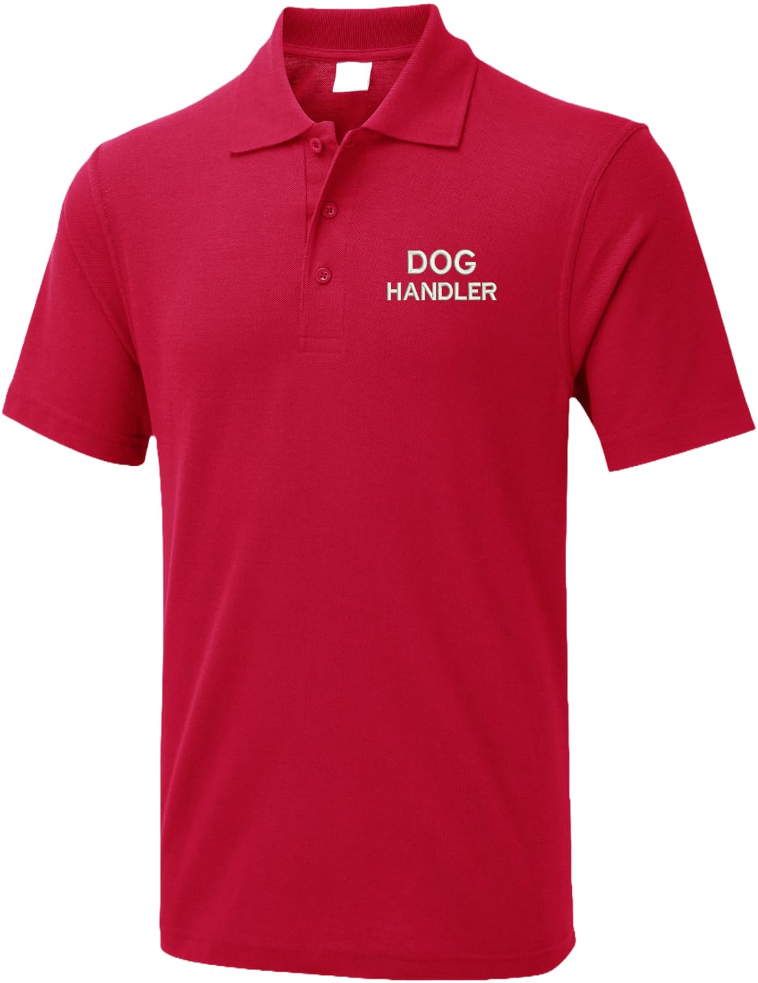 Embroidered Dog Handler Polo T Shirt, Occupational Polo T Shirt, Dog Walkers Polo, Animal Lovers, Pets Polo T Shirt