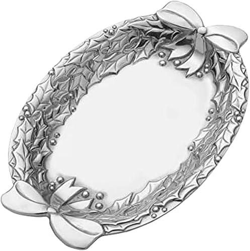 Miniatura 5 de Wilton Armetale Vajilla para servir, 9.5 pulgadas, gris