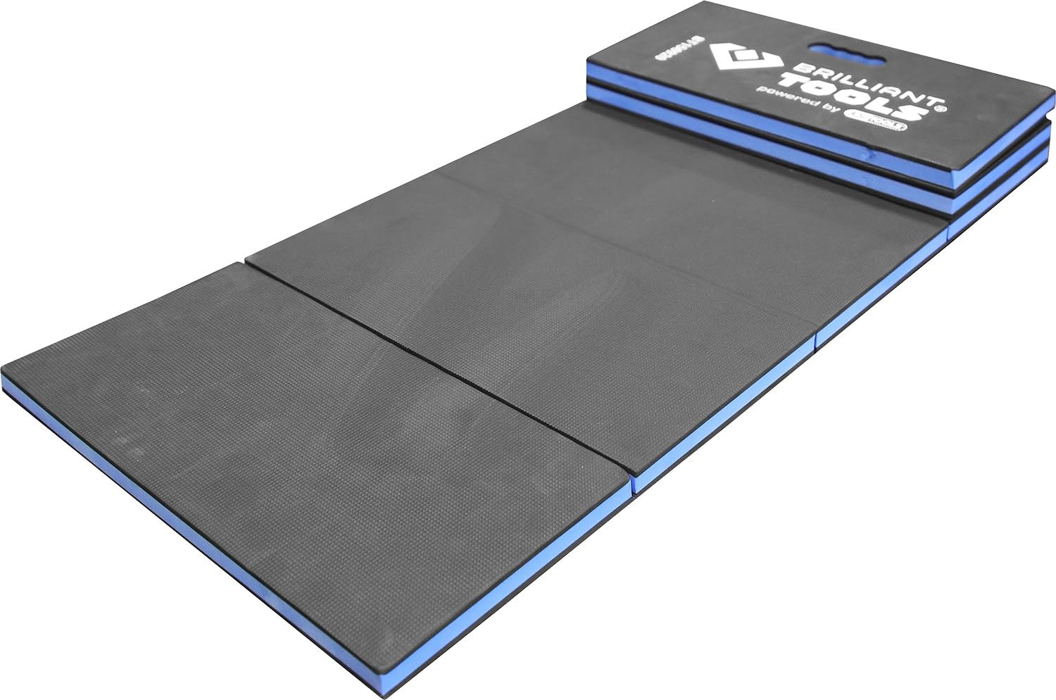 BRILLIANT TOOLS BT156920 Materassino di protezione per meccanici pieghevole, 1200 x 400 x 23 mm [Powered by KS TOOLS]