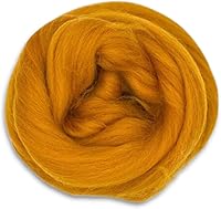 Vista 13 de Revolution Fibers Lana Corriedale teñida 8.2 onzas de parte superior de lana peinada de alta calidad 26 micras, 100% lana Corriedale pura