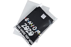 50 Pcs Of 10x13 Inch Resealable Poly Packaging Bags For Clothing & T-Shirt Packaging