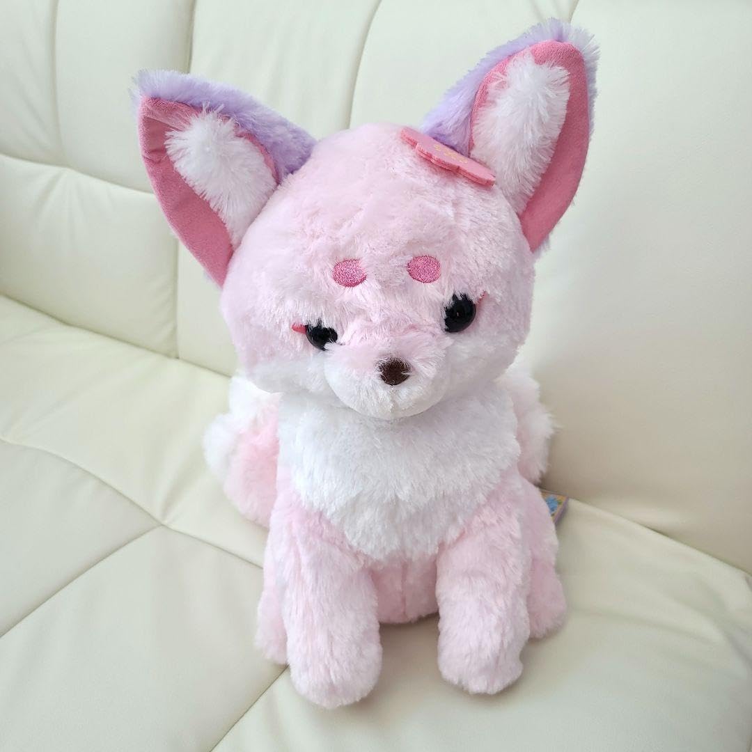 Amazon.co.jp: ちょコンとキツネ ぬいぐるみ いちごだいふく : おもちゃ