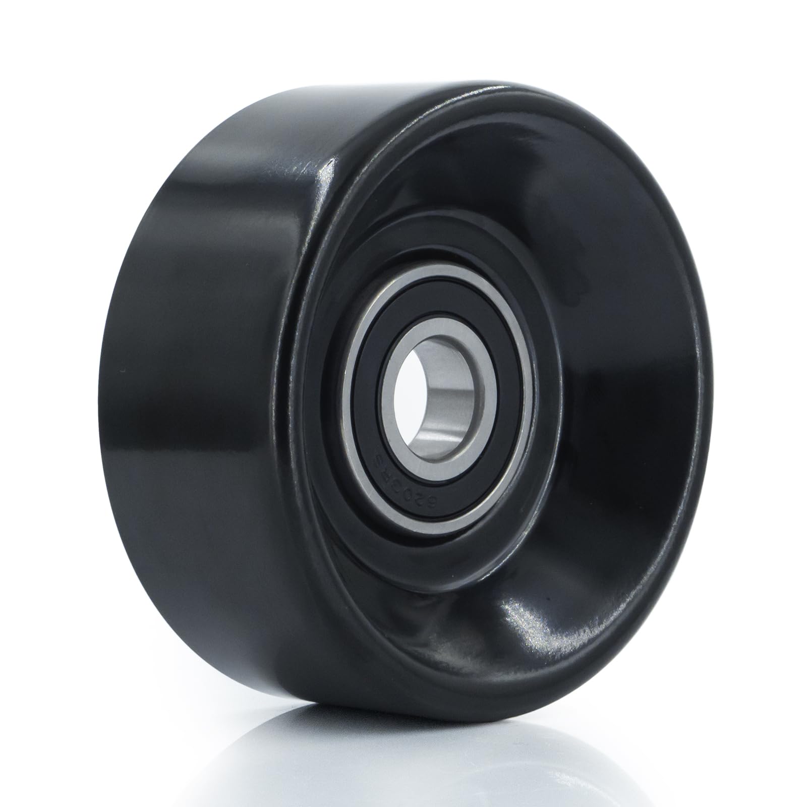 Belt Idler Pulley, 419-605 Tensioner Pulley for Select Ford/Lincoln/Mercury as F-Series, Navigator, etc Models. Automotive Replacement Idler Pulley