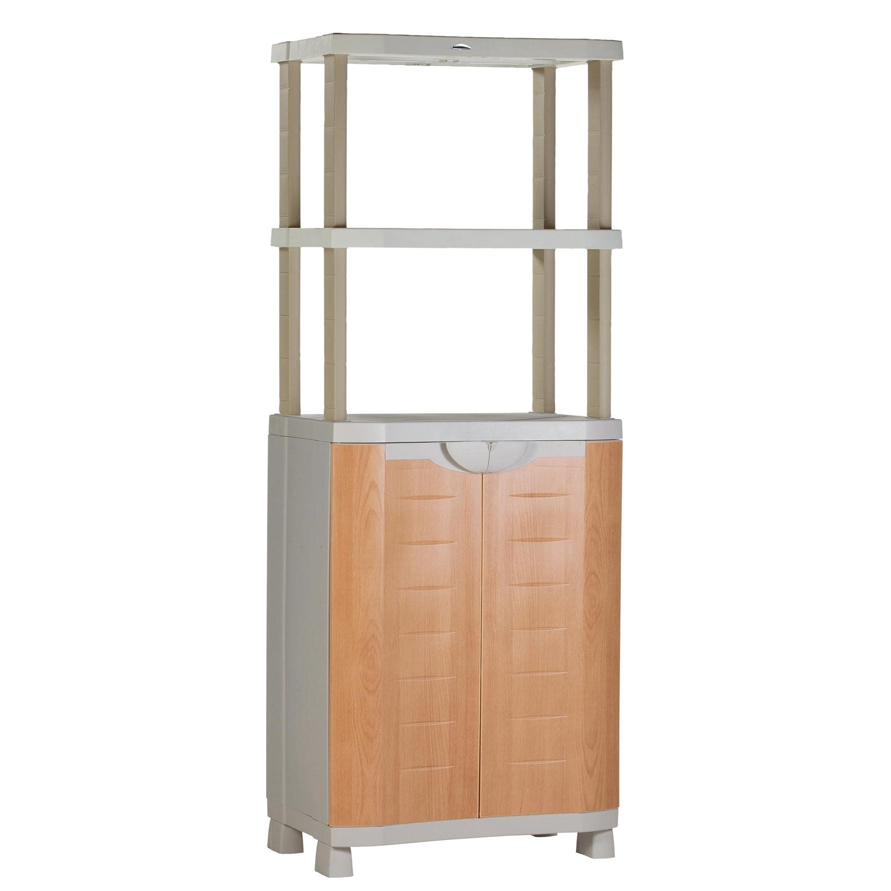 ARMARIO DE RESINA PLASTIKEN | 70 CM IML CON ESTANTERIA | 70 x 45 x 184 CMS