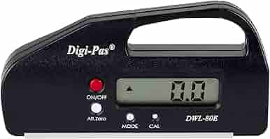 DigiPas DWL80E Pocket Size Digital Level, Electronic Angle